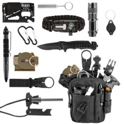 Zestaw survivalowy 14 w 1 w saszetce 63-153 NEO