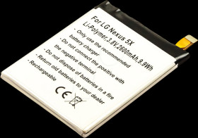 13278 Smartphone battery for Google devices, Li-Po, 2600 mAh
