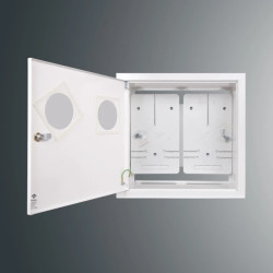 Rozdzielnica p/t licznikowa RW 26NN 2T3F 402x423x220 pełne drzwi z.p.9081 IP30 RAL9003