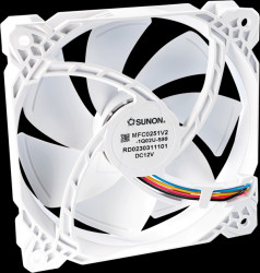 MFC0251V2-1Q02U-S99 Fan, 12 VDC, 120x120x25mm, ME/EE series, white