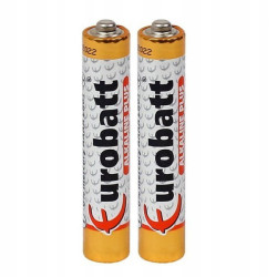 LR61 AAAA - 2 pcs 1.5V Alkaline Plus Battery - BP10 Eurobatt