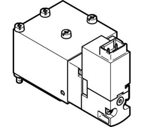 Pneumatyczne zawory elektromagnetyczne Festo Monostable 24V dc
