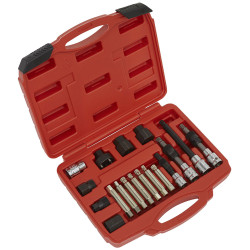 Sealey SX402 Alternator Freewheel Pulley Removal Set 18pc