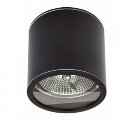 CHLOE GU10 AR111 IP44 okrągła czarna n/t 139748