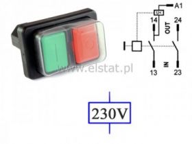 Wył. elektromag. 1F KDJ17B krajalnica 5p