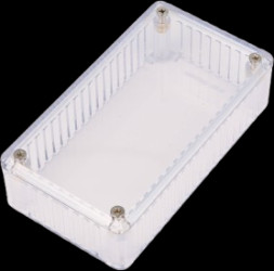 PC enclosure, (L x W x H) 112 x 62 x 31 mm, colorless, IP54, 1591BTCL