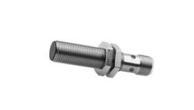 Czujnik indukcyjny M12x1 60 mm zabudowany Sn: 4 10-30V DC PNP NO złącze M12 3-pinowe IP67 stal nierdzewna 1.4305 IB120123