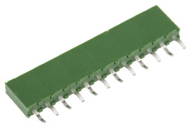 Gniazdo PCB 12 -pinowe raster: 2.54mm Listwa gniazdowa Proste Przewlekany