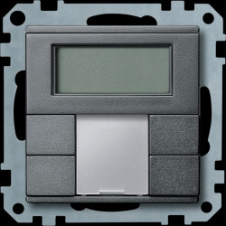 MEG6212-0414 Push-button 2g plus, temperature controller, anthracite