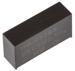 Przetwornica DC-DC, 1W, Uwe 4,5 → 5,5 V DC, Uwy 9V dc, Iwy 111mA, Recom