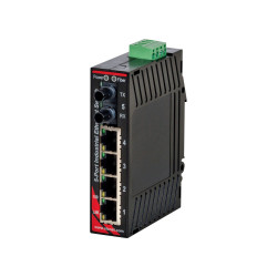 Ethernet Switch, porty RJ45: 4, Montaż na szynie DIN, 10/100Mbit/s