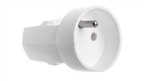 Gniazdo Przenośne Z/U 16A 250V Białe G-10