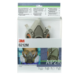 Półmaska M Szary Półmaska