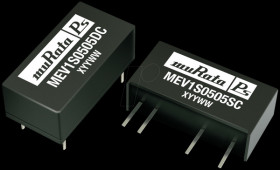 MEV1S0512SC DC/DC converter MEV1 series 1 W, 12 V DC, SIP, single
