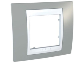 UNICA PLUS Ramka 1 pojedyncza szary alabaster MGU6.002.865 SCHNEIDER ELECTRIC