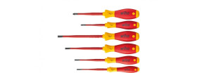 Zestaw wkrętaków izolowanych SoftFinish Electric w izolacji Slim płaskie + PZ /6szt./