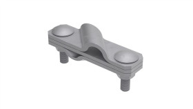 Złącze Krzyżowe Skośne Pręt-Pręt 3-Elem. Stal Ocynkowana Ogniowo 116.3 Og...