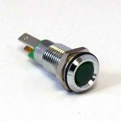 Lampka kontrolna do montażu panelowego 2.2V, zielona 8mm LED CML Innovative Technologies