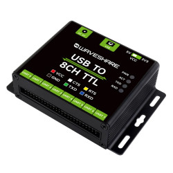 Industrial USB to 8-Channel TTL Converter