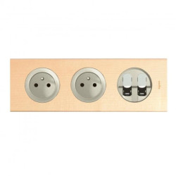 CELIANE Ramka potrójna pozioma/pionowa drewno klon 069213