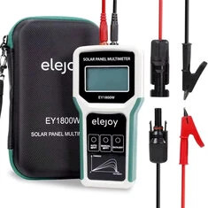 Tester paneli słonecznych EY-1800W Miernik MPPT solarny Multimetr zakres mocy 5-1800W napięcie 20-120V prąd 0-60A wyświetlacz LC