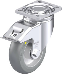 Blickle 936663 LH-ALTH 125K-1-FI-AS-CO Rolka obrotowa z blachy stalowej Średnica koła: 125 mm Maksymalne obciążenie: 550