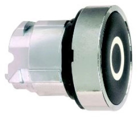 Napęd przycisku czarna kryta O 22, z sam. powr., O ZB4BA232