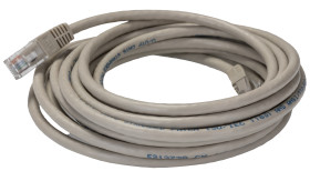 Kabel Ethernet Cat6 długość 4m Z zakończeniem RS PRO PVC l. żył: 8 średnica 5.5mm