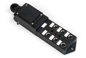 Skrzynka czujnika porty: 6 M12