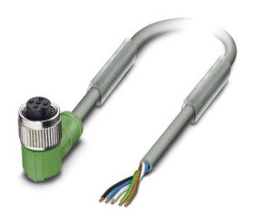 Przewód czujnik-siłownik ze złączem Złącze M12 liczba rdzeni 5 długość 3m Rodzaj A Żeńskie