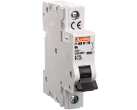 Ogranicznik mocy 1P 6A 10kA P1MB1PT06