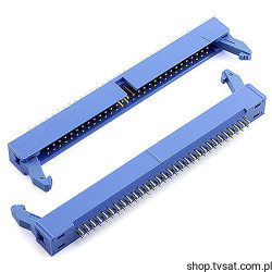 609-6027ES Connector 2 x 30 Pin to PCB THT T&amp;B