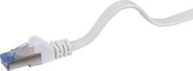 kabel LAN Renkforce RF-4149852, 1 szt., RJ45, CAT 6a, U/FTP, 15.00 m, szary