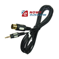 Kabel DIN-Jack 3,5 1,5m Łezka Vitalco