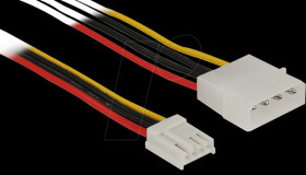 83821 Cable Power 4 pin male &gt; 4 pin floppy female 40 cm
