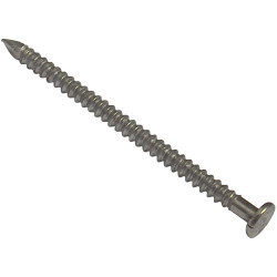 ForgeFix 500NLAR40B Annular Ring Shank Nail Bright 40mm Bag Weight 500g