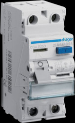 CGA225D Residual current circuit breaker, 2 pole, 6 kA, 25 A, 500 mA, ty