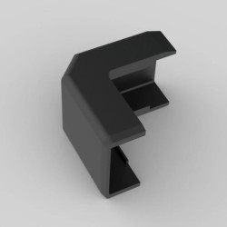 Pokrywa narożna zewn. LHD 20x10 8926 FB czarna