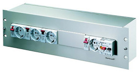 Puszka rozdzielająca 19-calowy moduł zasilający nVent SCHROFF Stal 3U do: Szafa 19 cali