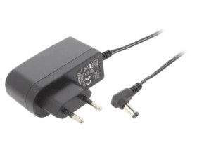 Zasilacz impulsowy stałonapięciowy 6VDC 1A 6W 5,5/2,1 ESPE-0606-W2E-2155L