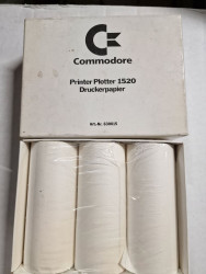 Commodore Printer Plotter 1520 paper - New Old Stock
