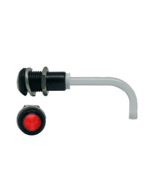 Światłowód do LED, sztywny, kątowy, dł. 76.1mm, Bivar