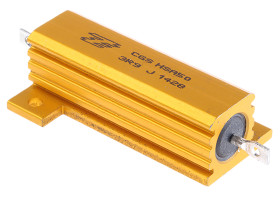 Rezystor do montażu w obudowie 3.9Ω 50W ±5% TE Connectivity ±50ppm/°C drutowy Oczko lutownicze