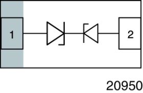 VCUT0714A-HD1 Bidirectional Asymmetrical (BiAs) Single Line ESD Protection Diode in LLP1006-2L