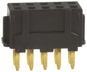 Gniazdo PCB 10 -pinowe 2 -rzędowe raster: 2mm typu płytka – płytka Proste Przewlekany