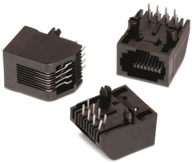 Złącze RJ45 Żeński Złącze RJ45 Montaż na płytce drukowanej Wurth Elektronik Poziomy 8-żyłowe