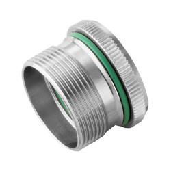 Weidm&#x171;ller 2125220000 Protective Cap M23 Stainless Steel Rust-Proof