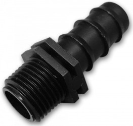 Łącznik GZ 1/2" z wtykiem na wąż 16mm Bradas DSWA04-1216L