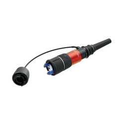 Neutrik 1028467 Fibreglass FO Cable 3 m Black [1x EBC - 1x EBC] Multimode