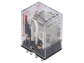 MY2-GS-R-12DC Przekaźnik: elektromagnetyczny DPDT Ucewki: 12VDC 10A/250VAC